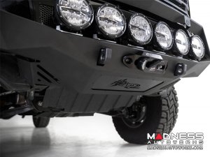 GMC Sierra 2500 Bomber Front Bumper w/ 6 Rigid 360 Round LED Lights
